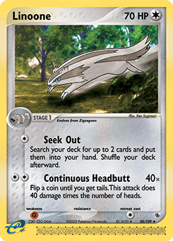 Linoone 38/109 — EX Rubi e Safira