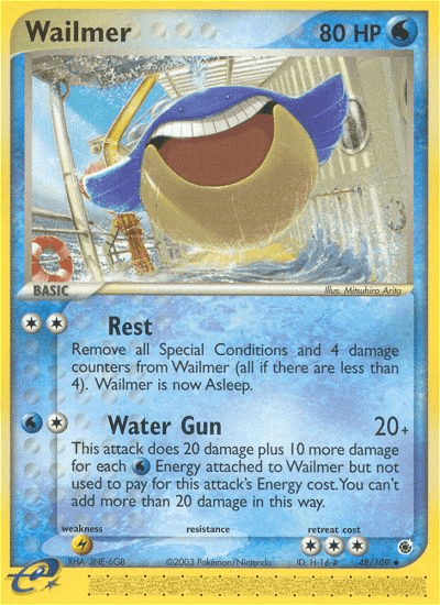 Carta Wailmer 48/109 do set Ruby & Sapphire — Pokémon TCG | Bynx