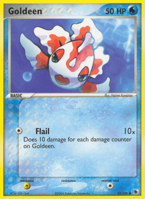 Carta Goldeen 55/109 do set Ruby & Sapphire — Pokémon TCG | Bynx