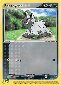 Poochyena 63 — Ruby & Sapphire