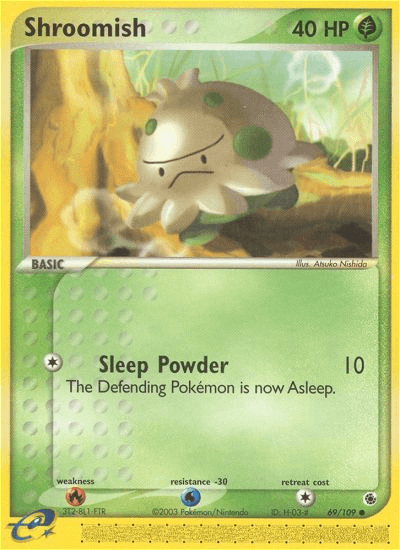 Carta Shroomish 69/109 do set Ruby & Sapphire — Pokémon TCG | Bynx
