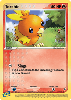 Torchic 74 — Ruby & Sapphire