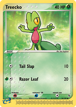 Treecko 76 — Ruby & Sapphire