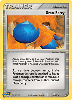 Oran Berry 85/109 — EX Rubi e Safira