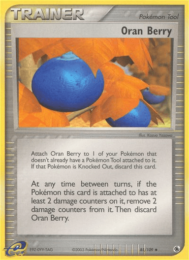 Carta Oran Berry 85/109 do set Ruby & Sapphire — Pokémon TCG | Bynx