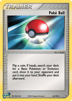 Poké Ball 86/109 — EX Rubi e Safira