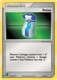 Potion 91/109 — EX Rubi e Safira