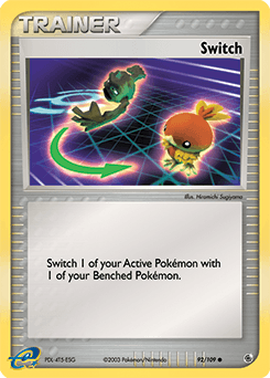 Switch 92/109 — EX Rubi e Safira