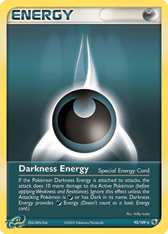Darkness Energy 93/109 — EX Rubi e Safira