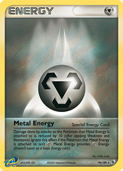 Metal Energy 94/109 — EX Rubi e Safira
