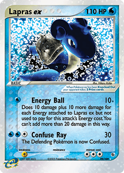 Lapras ex 99 — Ruby & Sapphire