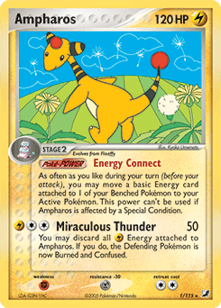Ampharos 1/115 — EX Forças Ocultas