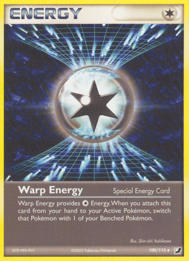 Carta Warp Energy 100/115 do set Unseen Forces — Pokémon TCG | Bynx