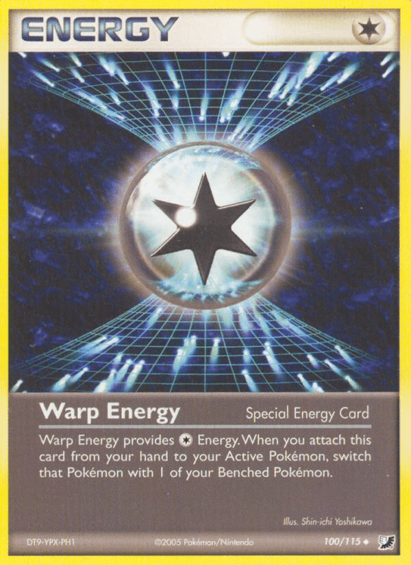 Carta Warp Energy 100/115 do set Unseen Forces — Pokémon TCG | Bynx