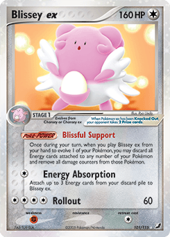 Blissey ex 101 — Unseen Forces