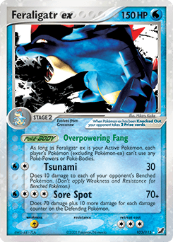 Feraligatr ex 103 — Unseen Forces