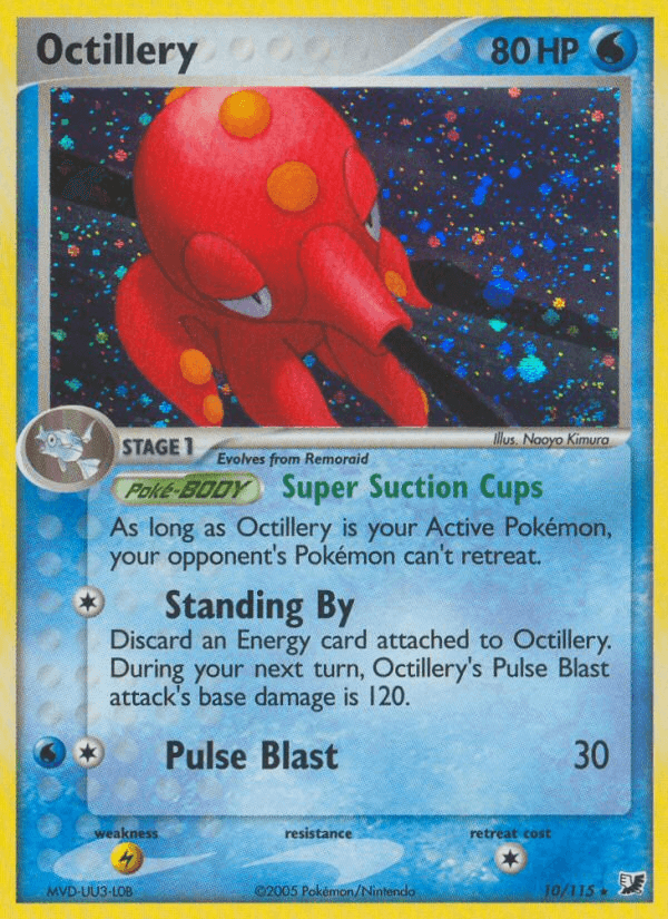 Carta Octillery 10/115 do set Unseen Forces — Pokémon TCG | Bynx