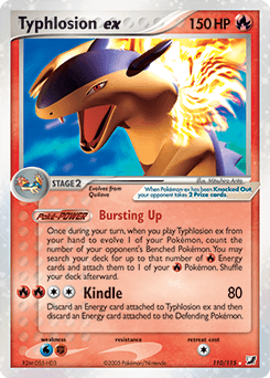 Typhlosion ex 110 — Unseen Forces