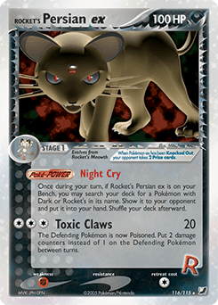 Rocket's Persian ex 116/115 — EX Forças Ocultas
