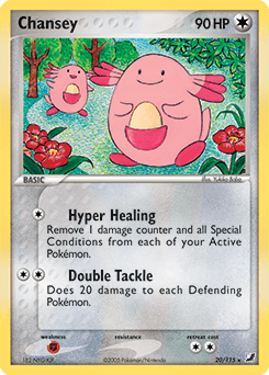 Chansey 20/115 — EX Forças Ocultas