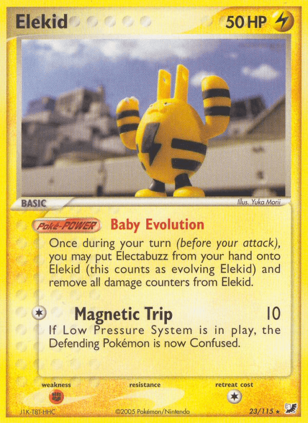 Carta Elekid 23/115 do set Unseen Forces — Pokémon TCG | Bynx