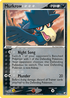 Murkrow 30/115 — EX Forças Ocultas