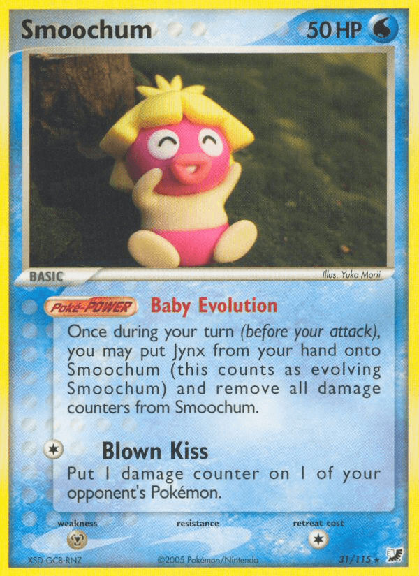 Carta Smoochum 31/115 do set Unseen Forces — Pokémon TCG | Bynx