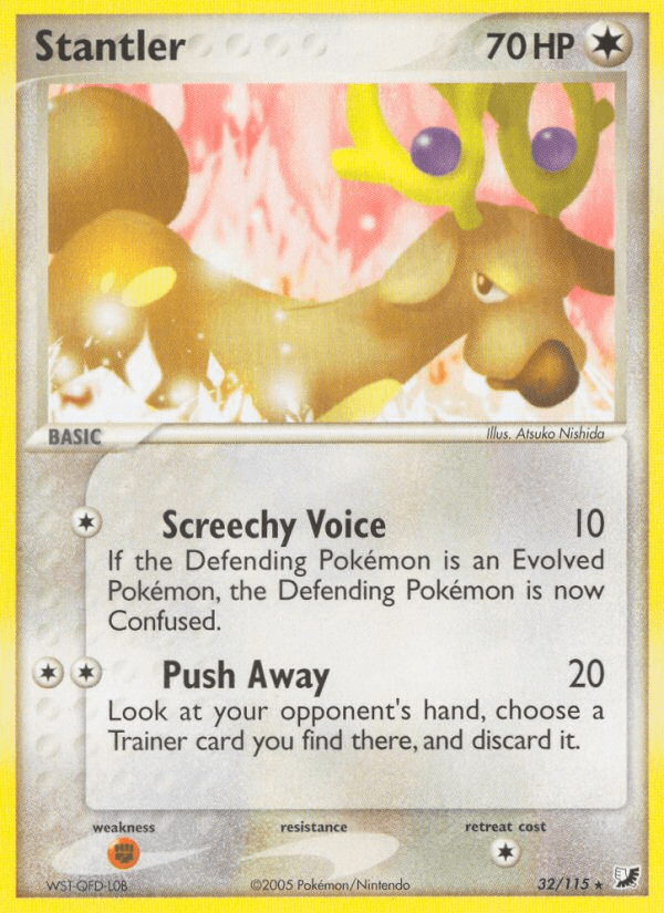 Carta Stantler 32/115 do set Unseen Forces — Pokémon TCG | Bynx