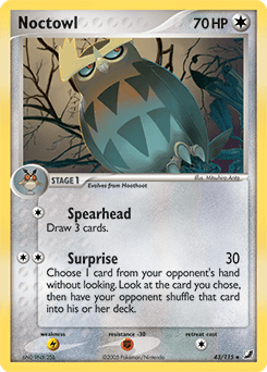 Noctowl 43/115 — EX Forças Ocultas