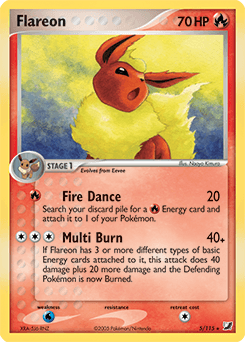 Flareon 5/115 — EX Forças Ocultas