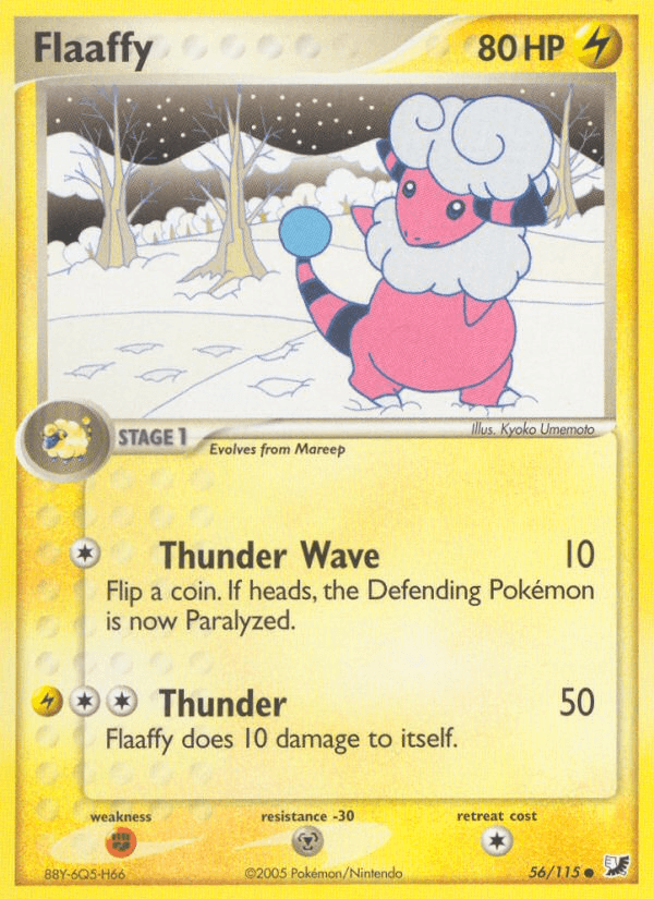 Carta Flaaffy 56/115 do set Unseen Forces — Pokémon TCG | Bynx