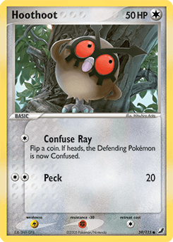 Hoothoot 59/115 — EX Forças Ocultas