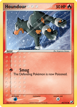 Houndour 60/115 — EX Forças Ocultas