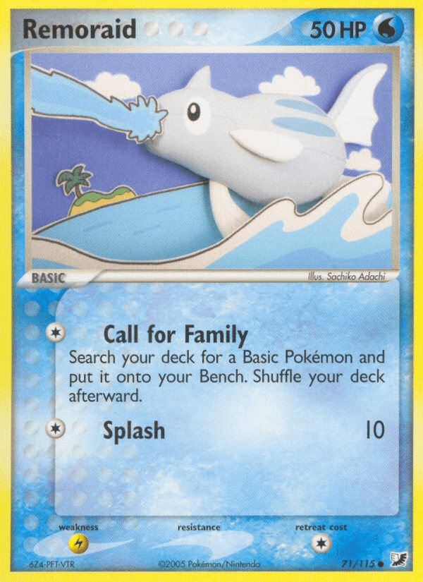 Carta Remoraid 71/115 do set Unseen Forces — Pokémon TCG | Bynx