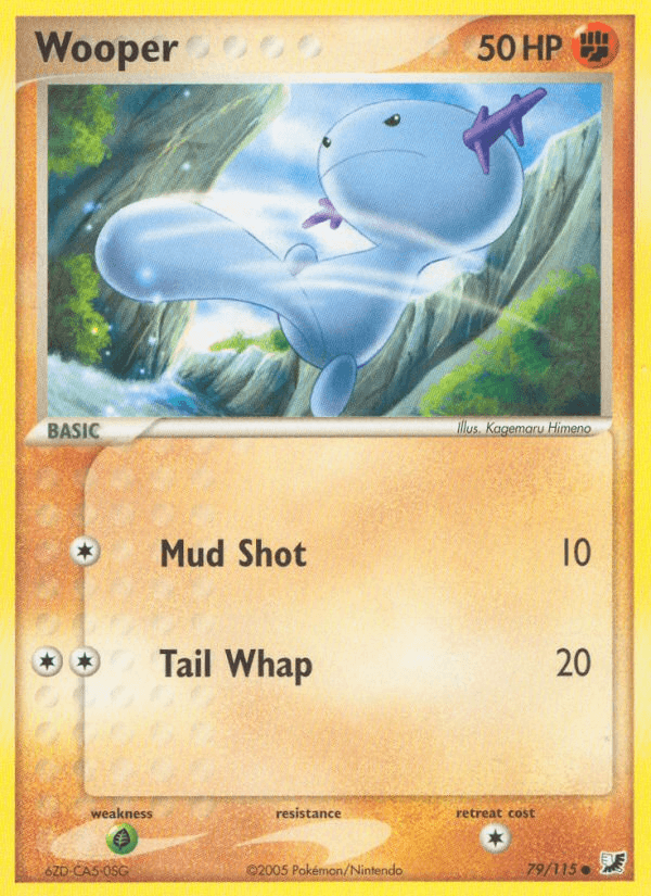 Carta Wooper 79/115 do set Unseen Forces — Pokémon TCG | Bynx