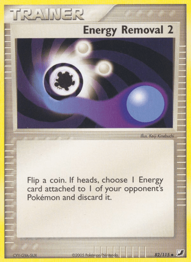 Carta Energy Removal 2 82/115 do set Unseen Forces — Pokémon TCG | Bynx
