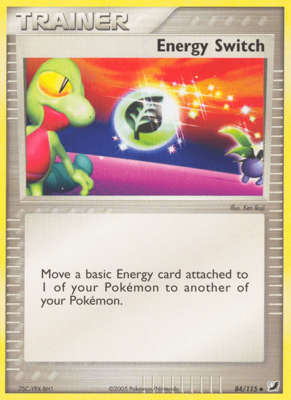 Carta Energy Switch 84/115 do set Unseen Forces — Pokémon TCG | Bynx