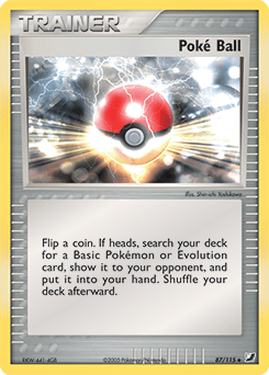 Poké Ball 87/115 — EX Forças Ocultas