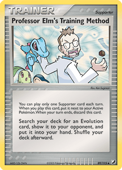 Professor Elm's Training Method 89/115 — EX Forças Ocultas