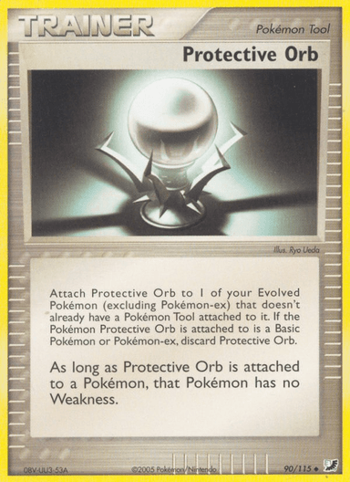 Carta Protective Orb 90/115 do set Unseen Forces — Pokémon TCG | Bynx