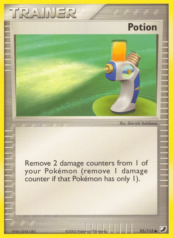 Carta Potion 95/115 do set Unseen Forces — Pokémon TCG | Bynx