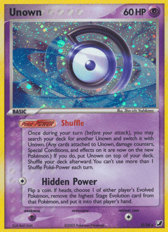 Unown D — Unseen Forces