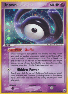 Unown H — Unseen Forces