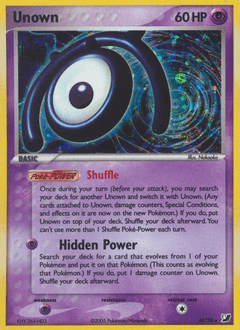 Unown M — Unseen Forces