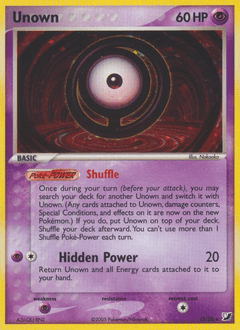 Unown O — Unseen Forces