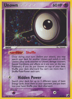 Unown Q — Unseen Forces