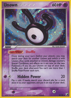 Unown W — Unseen Forces