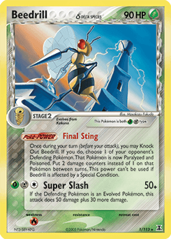 Beedrill δ 1/113 — Delta Species
