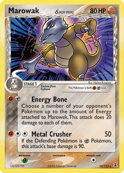 Marowak δ 10 — Delta Species