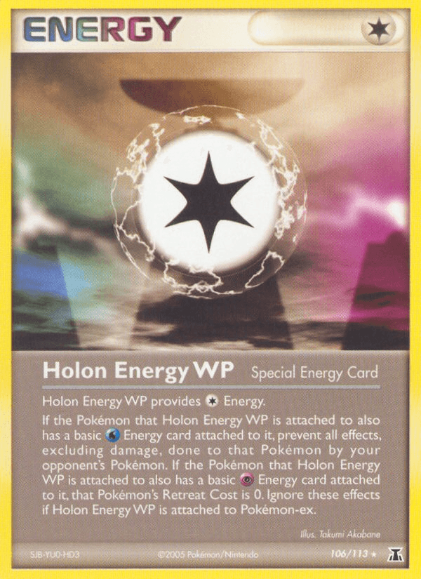 Carta Holon Energy WP 106/113 do set Delta Species — Pokémon TCG | Bynx